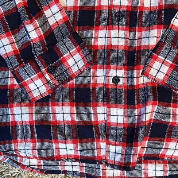 NWT- Place - Men’s Flannel Plaid Button Down - Size XXL - Picture 3 of 5